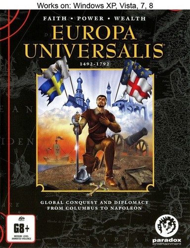 Europa Universalis (2000) Windows box