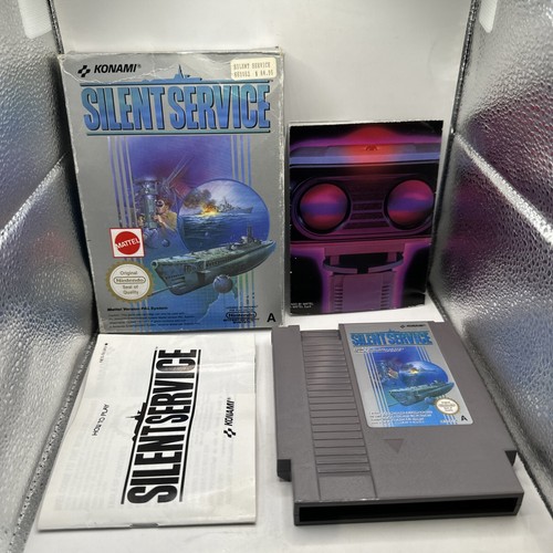 Silent Service (1985) NES box