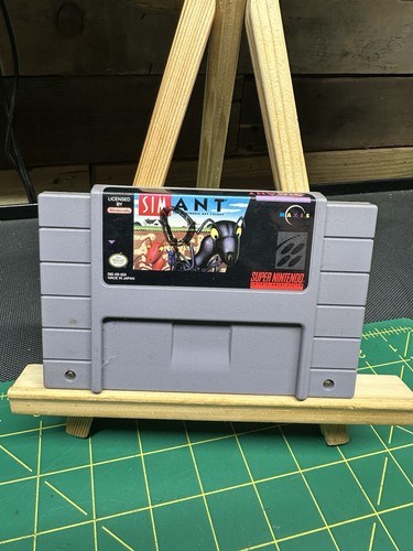 SimAnt (1991) SNES box