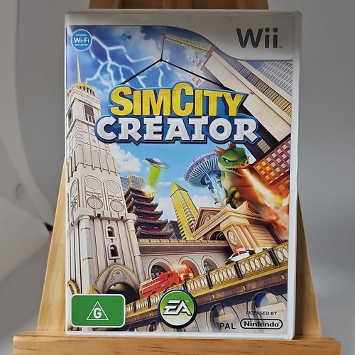 SimCity Creator (2008) Wii box