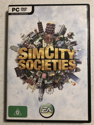 SimCity Societies (2007) Windows box