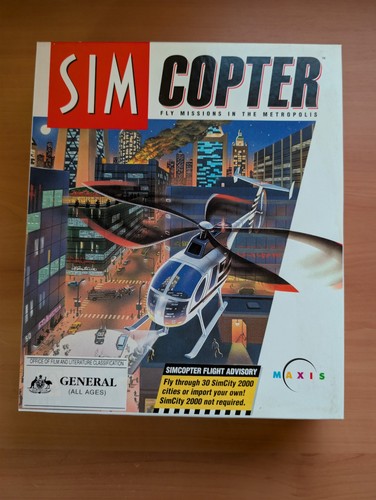 SimCopter (1996) Windows box