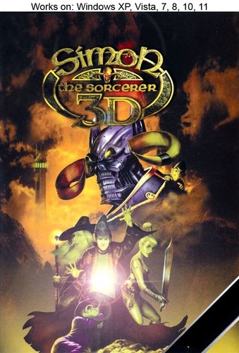 Simon the Sorcerer 3D (2002) Windows box