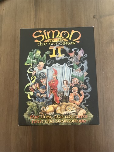 Simon the Sorcerer II: The Lion, the Wizard and the Wardrobe (1995) Windows box