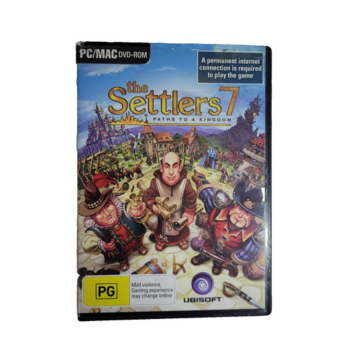 The Settlers 7: Paths to a Kingdom (2010) video game box