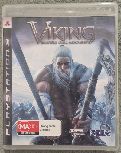 Viking: Battle for Asgard (2008) PlayStation 3 box
